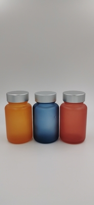 Bouteille en verre de empaquetage de capsule de pot cosmétique réutilisable de 100ml 150ml