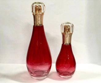 La pompe cosmétique en verre en forme de cuvette de bouteilles met l'OEM en bouteille de bouteilles de lotion