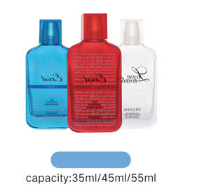 Emballage en verre de luxe de maquillage de bouteille de pulvérisateur de parfum de la bouteille de parfum/35ml 45ml 55ml