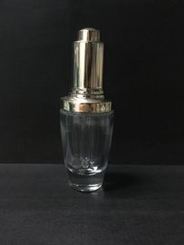 l'huile essentielle en verre 30ml met des soins de la peau en bouteille cylindrique de bouteilles de Dopper empaquetant l'OEM