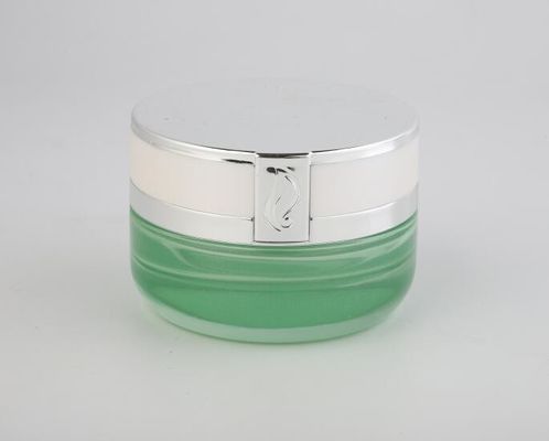 Conception adaptée aux besoins du client par emballage cosmétique en verre cosmétique de luxe fiable de pots de crème de conteneurs