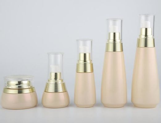 Le cosmétique en verre de l'emballage 120ml MSDS de soins de la peau met l'OEM en bouteille crème de pots