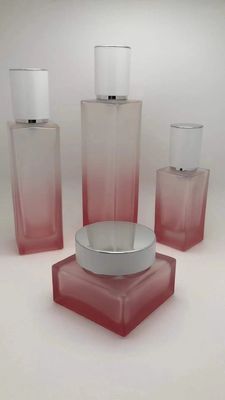 rose de 50g 40ml se fanant l'OEM cosmétique de verre de luxe d'emballage de bouteilles et de pots