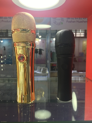 Petites bouteilles de parfum vides en verre de 30ml 50ml MIC Microphone Shape