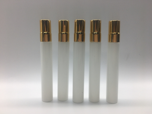 verre de parfum de 10ml 5ml 2ml Vial Aluminum Gold/couvercle à visser argenté avec le pulvérisateur