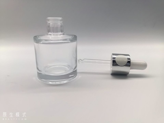 La bouteille en verre Slopy de compte-gouttes de bouton épaulent le lot de l'entretien 35ml personnel