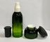 Conteneurs cosmétiques de soins de la peau d'emballage/sécurité en verre vert/bouteille de lotion pot de crème