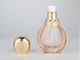 Pompe et couverture en verre 40ml de vue d'or de bouteille de base de conception unique de luxe