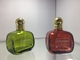Couleur rouge verte transparente de luxe de bouteilles de parfum de pulvérisateur d'atomiseur
