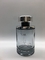 cachetage en verre transparent rond droit d'atomiseur de bouteille de parfum 100ml