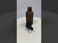 Flacons en verre d'huile essentielle de 30 ml avec bouchon en plastique pour emballage cosmétique