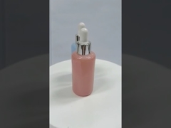 Le compte-gouttes cosmétique en verre met l'huile essentielle en bouteille 50ml pour les soins de la peau