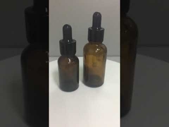 taille de cou en verre de bouteilles de compte-gouttes de 20mm ronde pour l'emballage de soin personnel