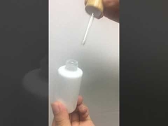 Huile essentielle de flacon compte-gouttes en verre de 30 ml avec collier en bambou