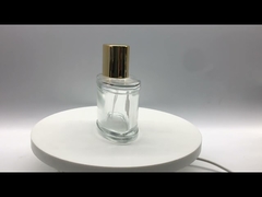Bouteille de parfum en verre cosmétique, forme spéciale, luxe clair