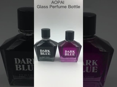 bouteilles de parfum en verre de dior