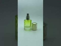 Bouteille de lotion en verre jaune de qualité supérieure de 40 ml avec pompe en or Bouteille cosmétique OEM