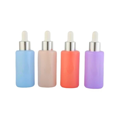 le compte-gouttes 30ml en verre met la vente chaude/verre en bouteille avec l'OEM en bambou de bouteilles d'huile essentielle de collier