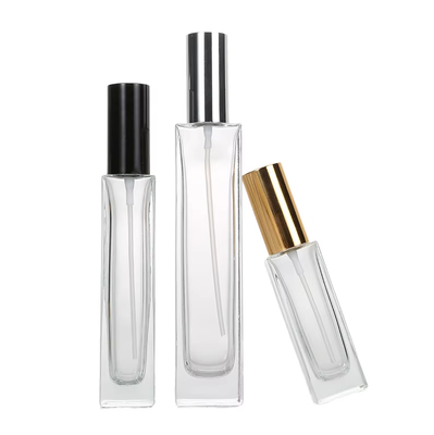 Flacon pulvérisateur en verre à bouchon à vis pour cosmétiques 5 ml 10 ml Flacon pulvérisateur rechargeable en verre portable pour parfum