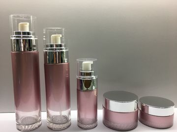 La lotion cosmétique en verre faite sur commande d'emballage met la couleur et l'impression en bouteille adaptées aux besoins du client par pots crèmes