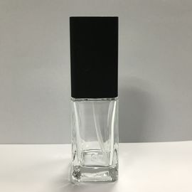 L'emballage en verre fait sur commande de soins de la peau de bouteille de la lotion 40ml, bouteille de pompe, base met le chapeau en bouteille en plastique