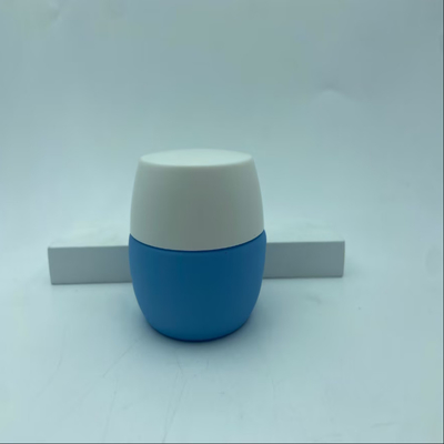 Emballage cosmétique 30G Flask de crème gel avec bouchon en plastique blanc Emballage bouteille Bouteille de crème