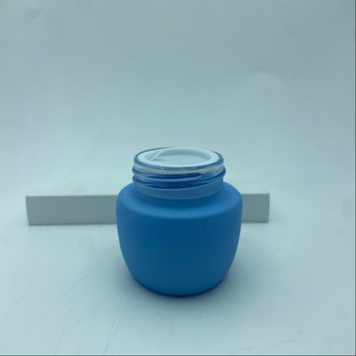 Emballage cosmétique 30G Flask de crème gel avec bouchon en plastique blanc Emballage bouteille Bouteille de crème