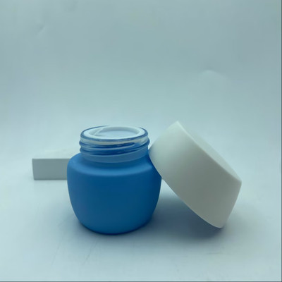 Emballage cosmétique 30G Flask de crème gel avec bouchon en plastique blanc Emballage bouteille Bouteille de crème