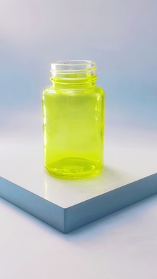 Bouteille de 100 ml en capsule de verre Supplément capillaire Bouteille ronde en capsule en verre Pour le sérum pour les yeux et le sérum pour le visage OEM