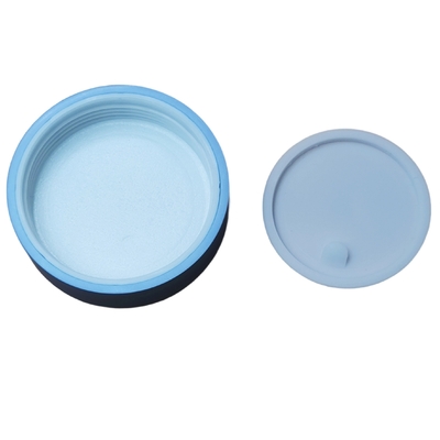 2025 Nouvel arrivée 100g Bocal cosmétique en verre rond avec couvercle en plastique pour crème pour soins de la peau, masque, œil et crème pour le visage - Service OEM disponible