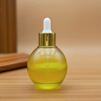 Flacon sérum en verre 30ml à gradient personnalisé pour les soins de la peau avec compte-gouttes hydratant pour le visage - Emballage cosmétique