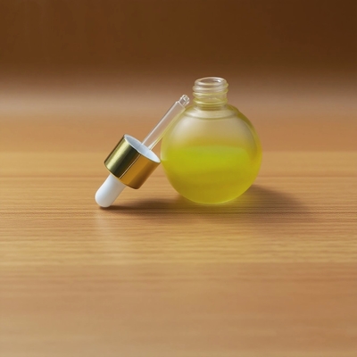 Flacon sérum en verre 30ml à gradient personnalisé pour les soins de la peau avec compte-gouttes hydratant pour le visage - Emballage cosmétique