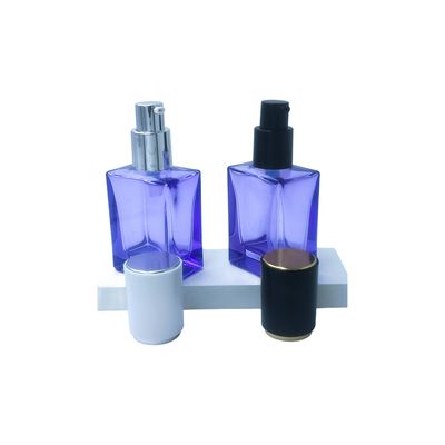 Bouteille en verre de 30 ml personnalisable avec fondation et fondation avec fond épais et bouchon en plastique pour sérum de soin de la peau - OEM disponible