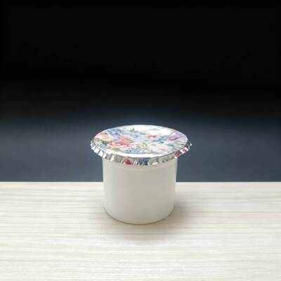 Bouteille sans air en verre rechargeable 30 ml 50 ml avec matériel PP et matériel PCR