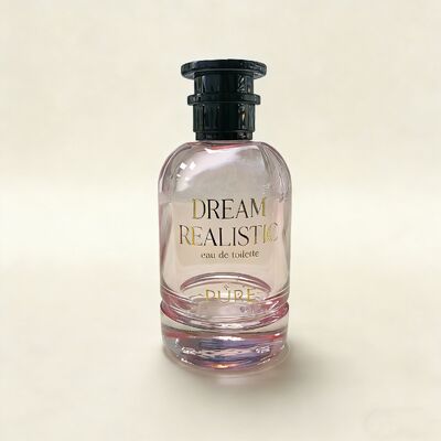 50 ml et 100 ml de verre rond Luxe et élégant Bouteille de parfum vide Pompe pulvérisateur Gradient pourpre et rouge Cou 15 mm