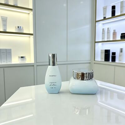Custom Jar for Cream 30ml 50ml Glass Bottle for Serum or Lotion OEM Manufacturer Hot Sale