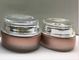 Conception adaptée aux besoins du client par emballage cosmétique crème en verre réutilisable de pot pour des matériaux de maquillage