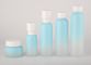 La pompe cosmétique crème en verre d'emballage des pots ISO9001 80ml met l'OEM en bouteille