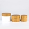 emballage cosmétique en bois de 30g 50g 100g 150g 200g 250g avec le chapeau en bambou