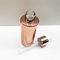 ODM Rose Gold Electroplating Glass Dropper d'OEM met la forme en bouteille ronde