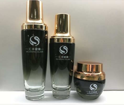Crème cosmétique personnalisée 20g Pot cosmétique en verre de 120 ml avec différentes couleurs et décoration