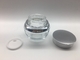 le rond droit de pot crème en verre de 30g 50g forment l'OEM vide cosmétique de conteneur